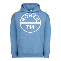 Pigment Pebble Blue rorer 714 Urban Hoodie - artisFamous