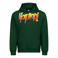 Forest Green rowdy roddy piper hot rod vintage, Urban Hoodie - artisFamous