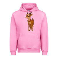 Fuchsia Pink rudolph the red nosed reindeer movie Urban Hoodie - artisFamous