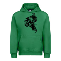 Emerald motocross dirt bike design got dirt Urban Hoodie - artisFamous