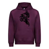 Mauve Wine motocross dirt bike design got dirt Urban Hoodie - artisFamous