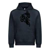 Navy motocross dirt bike design got dirt Urban Hoodie - artisFamous
