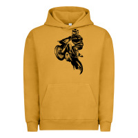 Pigment Peanut Butter motocross dirt bike design got dirt Urban Hoodie - artisFamous