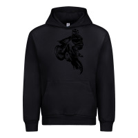 Black motocross dirt bike design got dirt Urban Hoodie - artisFamous