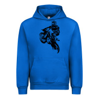 Cobalt motocross dirt bike design got dirt Urban Hoodie - artisFamous