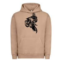 Pigment Burro motocross dirt bike design got dirt Urban Hoodie - artisFamous