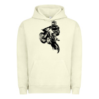 Pigment Pistachio motocross dirt bike design got dirt Urban Hoodie - artisFamous