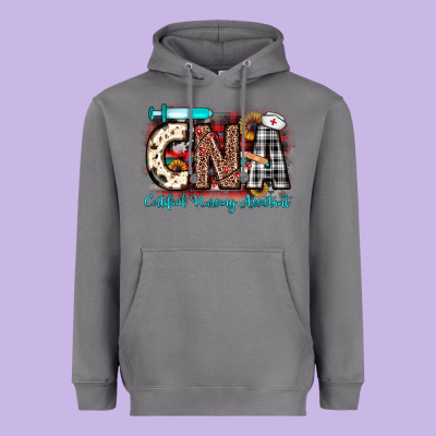 Christmas Cna Certified Nursing Assistant Heavyweight Hoodie Designed By Jahusdesignshop