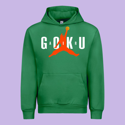 Goku Urban Hoodie Designed By Artisfamous