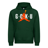 Forest Green goku Urban Hoodie - artisFamous