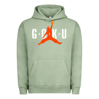 Pigment Oil Green goku Urban Hoodie - artisFamous