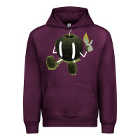 Mauve Wine self destruction Urban Hoodie - artisFamous