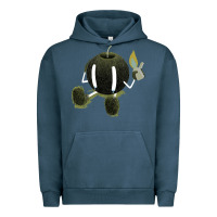 Pigment Midnight Navy self destruction Urban Hoodie - artisFamous