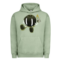 Pigment Oil Green self destruction Urban Hoodie - artisFamous