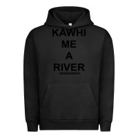 Pigment Black Kawhi River Funny Urban Hoodie - artisFamous