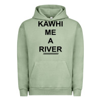 Pigment Oil Green Kawhi River Funny Urban Hoodie - artisFamous
