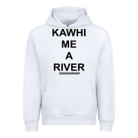White Kawhi River Funny Urban Hoodie - artisFamous