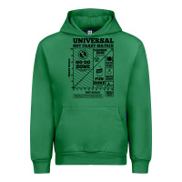 Emerald hot crazy matrix matrix Urban Hoodie - artisFamous
