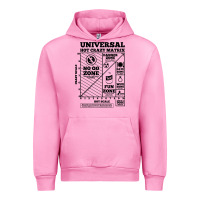 Fuchsia Pink hot crazy matrix matrix Urban Hoodie - artisFamous