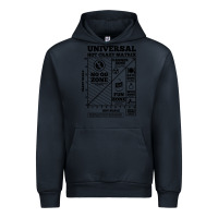 Navy hot crazy matrix matrix Urban Hoodie - artisFamous