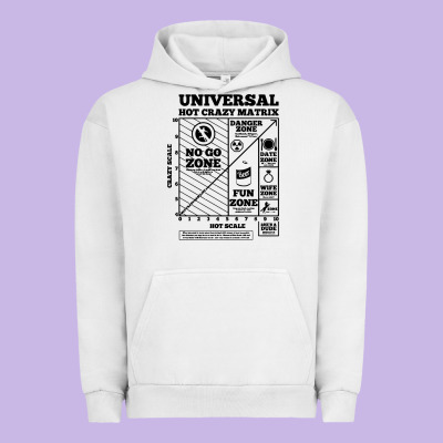 Hot Crazy Matrix Matrix Urban Hoodie Designed By Artisfamous