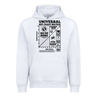 White hot crazy matrix matrix Urban Hoodie - artisFamous