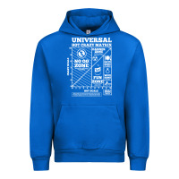 Cobalt hot crazy matrix matrix Urban Hoodie - artisFamous