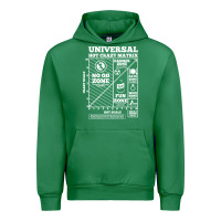 Emerald hot crazy matrix matrix Urban Hoodie - artisFamous