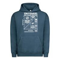 Pigment Midnight Navy hot crazy matrix matrix Urban Hoodie - artisFamous