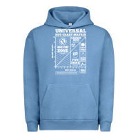 Pigment Pebble Blue hot crazy matrix matrix Urban Hoodie - artisFamous
