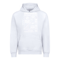 White hot crazy matrix matrix Urban Hoodie - artisFamous