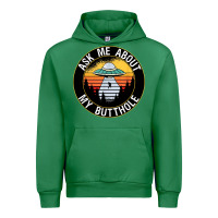 Emerald ask me about my butthole ufo Urban Hoodie - artisFamous