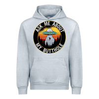 Ask Me About My Butthole Ufo Urban Hoodie | Teevron