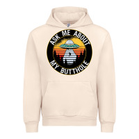 Sandshell ask me about my butthole ufo Urban Hoodie - artisFamous