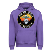 Tulip ask me about my butthole ufo Urban Hoodie - artisFamous