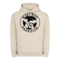 Pigment French Oak knuckle sandwich Urban Hoodie - artisFamous