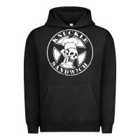 Pigment Black knuckle sandwich Urban Hoodie - artisFamous