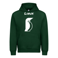 Forest Green linux Urban Hoodie - artisFamous