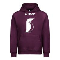Mauve Wine linux Urban Hoodie - artisFamous