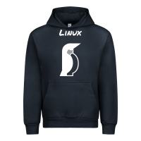 Navy linux Urban Hoodie - artisFamous