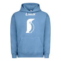 Pigment Pebble Blue linux Urban Hoodie - artisFamous