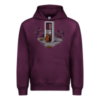 Mauve Wine dawn of gaming Urban Hoodie - artisFamous