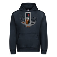 Navy dawn of gaming Urban Hoodie - artisFamous