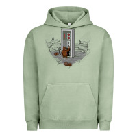 Pigment Oil Green dawn of gaming Urban Hoodie - artisFamous