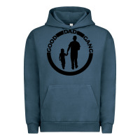 Pigment Midnight Navy good dad gang Urban Hoodie - artisFamous