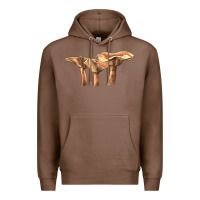 Chestnut lactarius rufus mushroom Premium Hoodie - LillyAllenDesigns