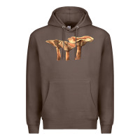 Coffee lactarius rufus mushroom Premium Hoodie - LillyAllenDesigns