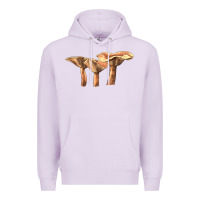 Lilac lactarius rufus mushroom Premium Hoodie - LillyAllenDesigns