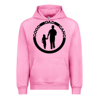 Fuchsia Pink good dad gang Urban Hoodie - artisFamous