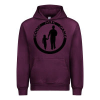 Mauve Wine good dad gang Urban Hoodie - artisFamous